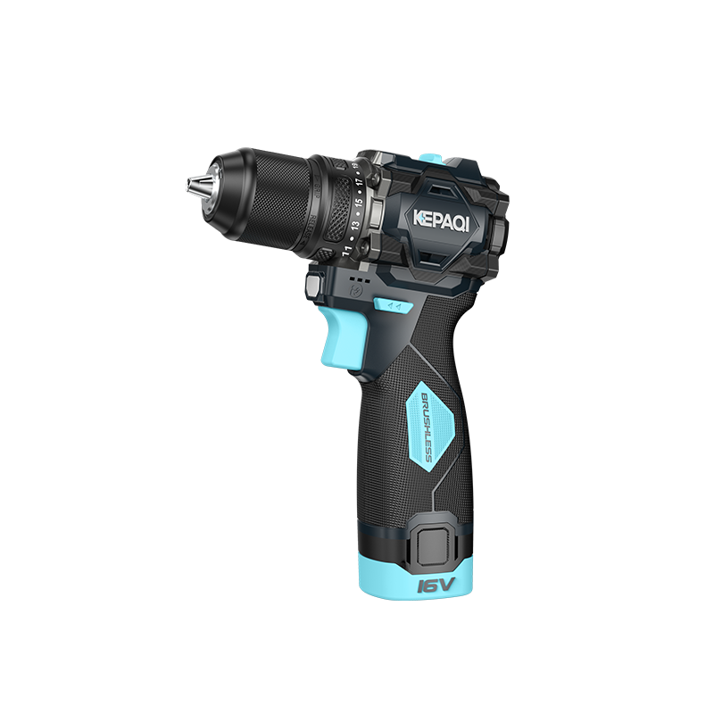 Dual-calces temperatio pacta Brushless terebro